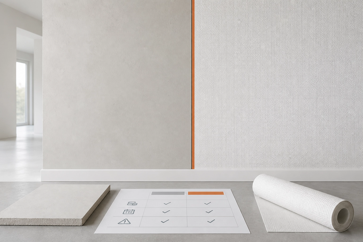 Professional header image for comparison analysis: Dunpleister in nieuwbouw: wat het kost, hoe lang het duur...